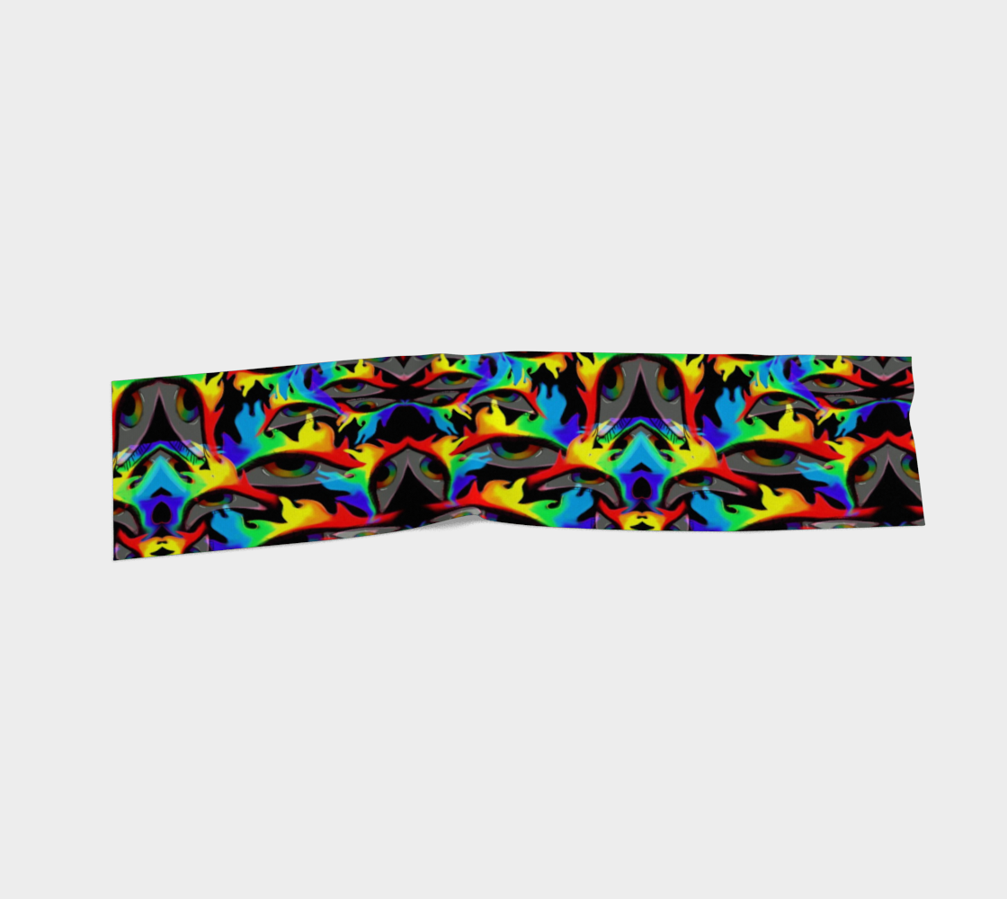 Reflections silk scarf
